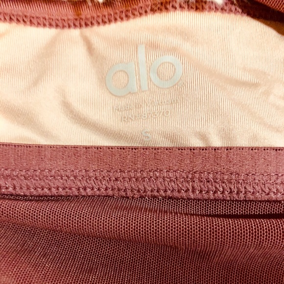 SOLD Alo Lavish Rose Mesh Bra Size Small EUC - Picture 3 of 4